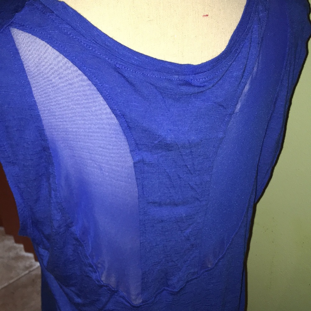 Balance Collection Blue Muscle Tee - Picture 2 of 2